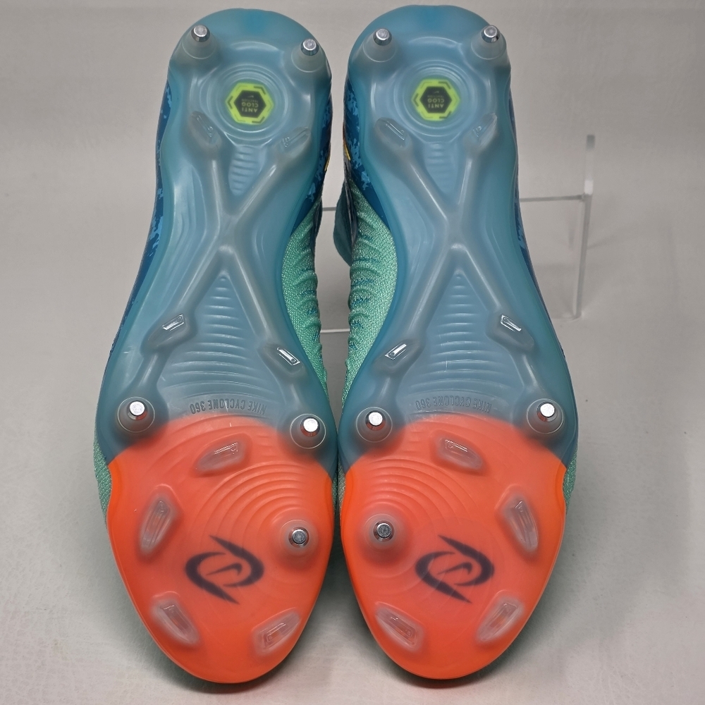 Nike Phantom Luna II EL LV8 SG Pro AC P Blue Teal FZ4945-300 Men's Cleats Sz 12 - Picture 6 of 10